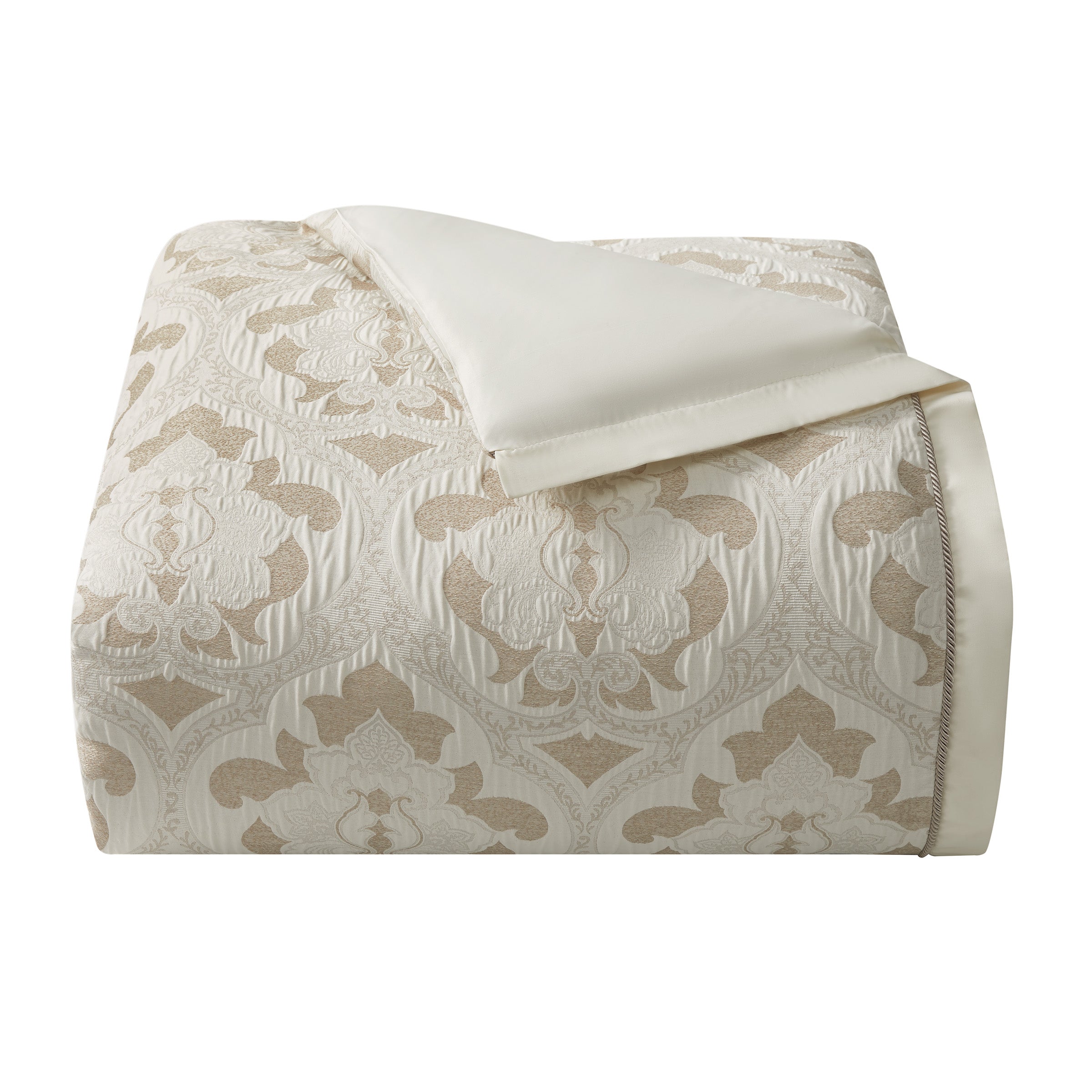 Arderra 4 Piece Ivory Comforter Set
