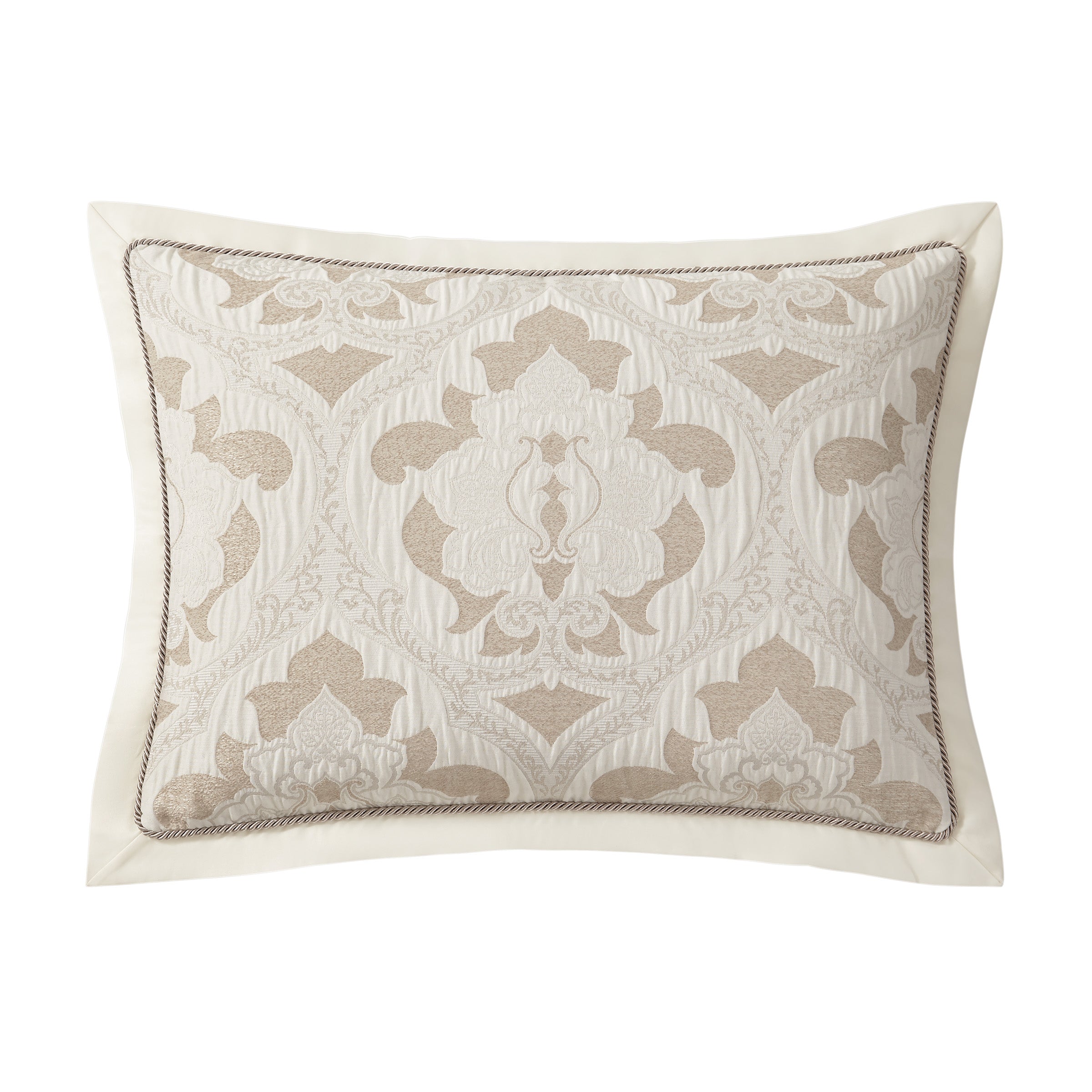 Arderra 4 Piece Ivory Comforter Set