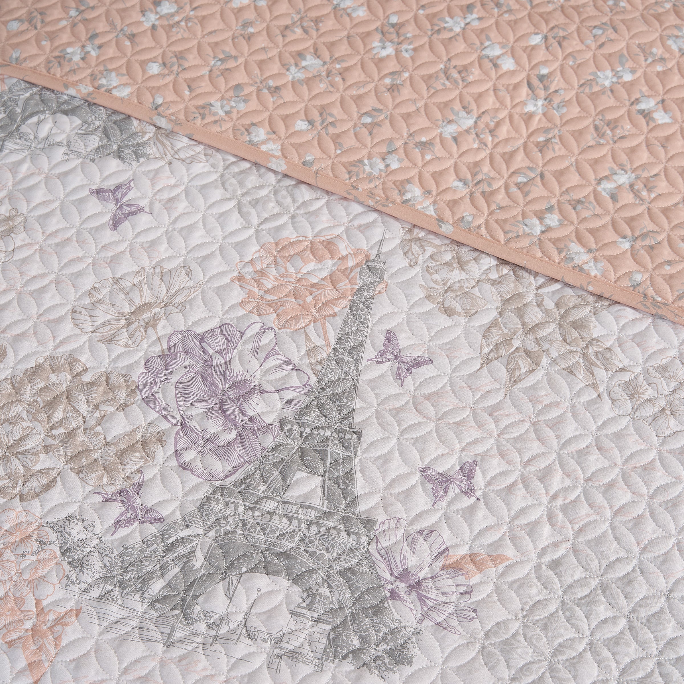 French Riviera 3 Piece Quilt Set