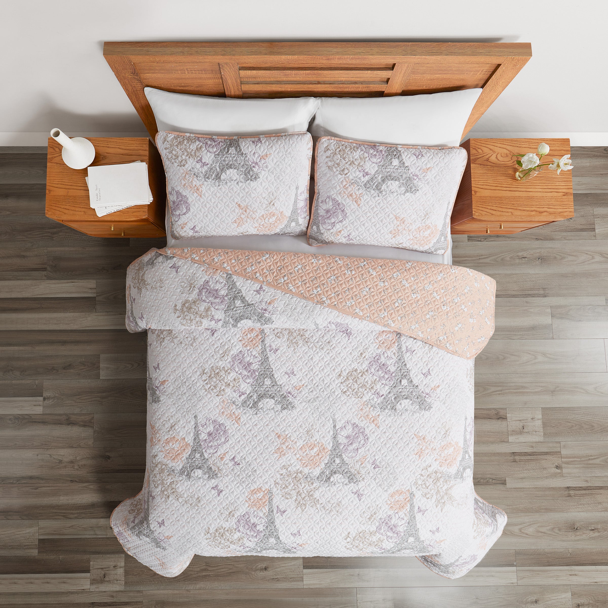 French Riviera 3 Piece Quilt Set