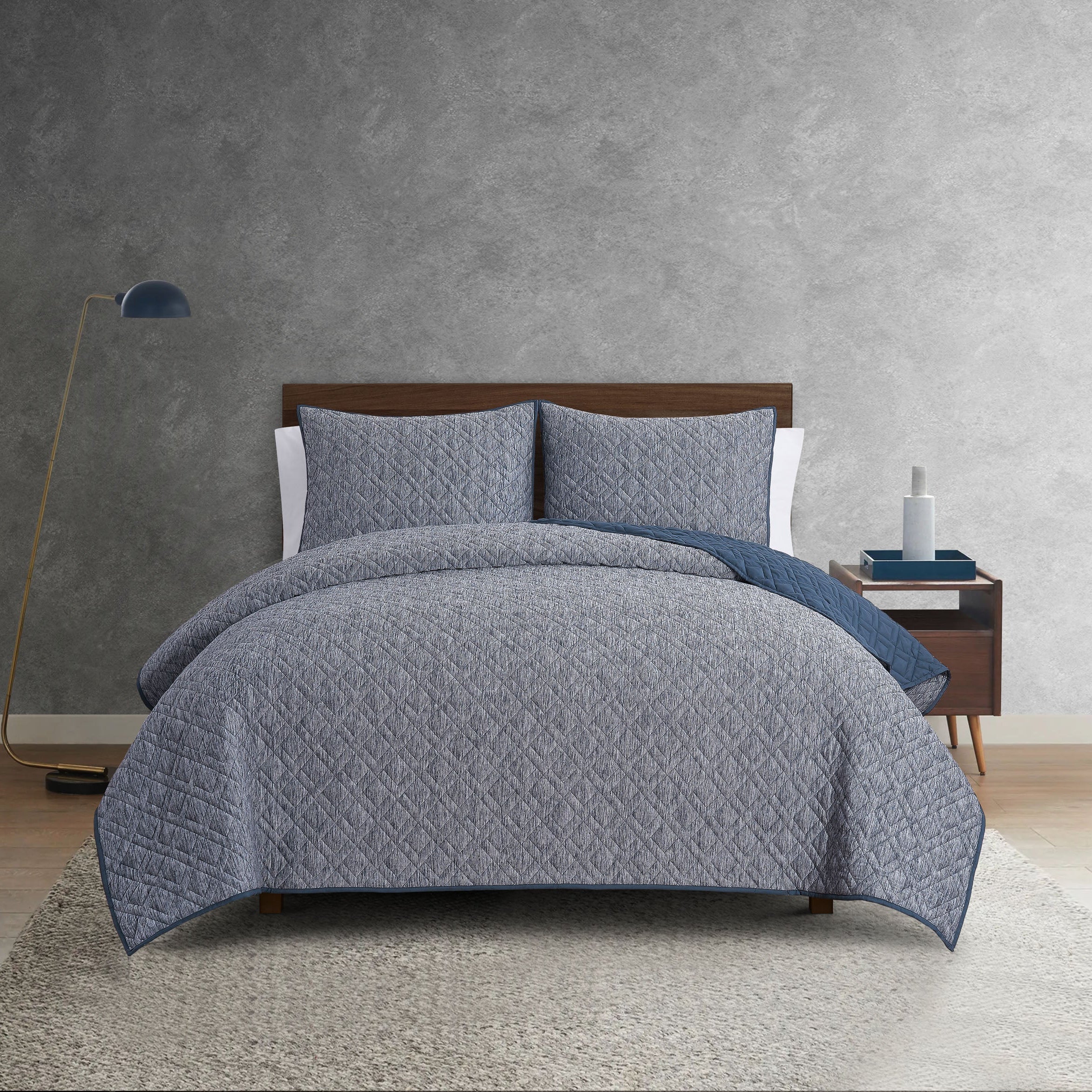 Henley 3pc Quilt Set