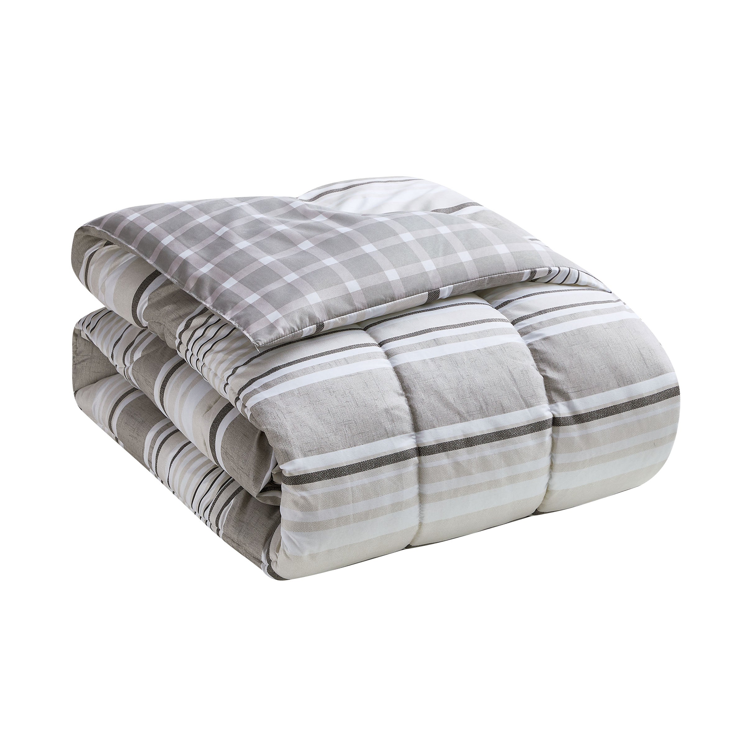 Livonia Neutral 5 Piece Twin XL Comforter Set