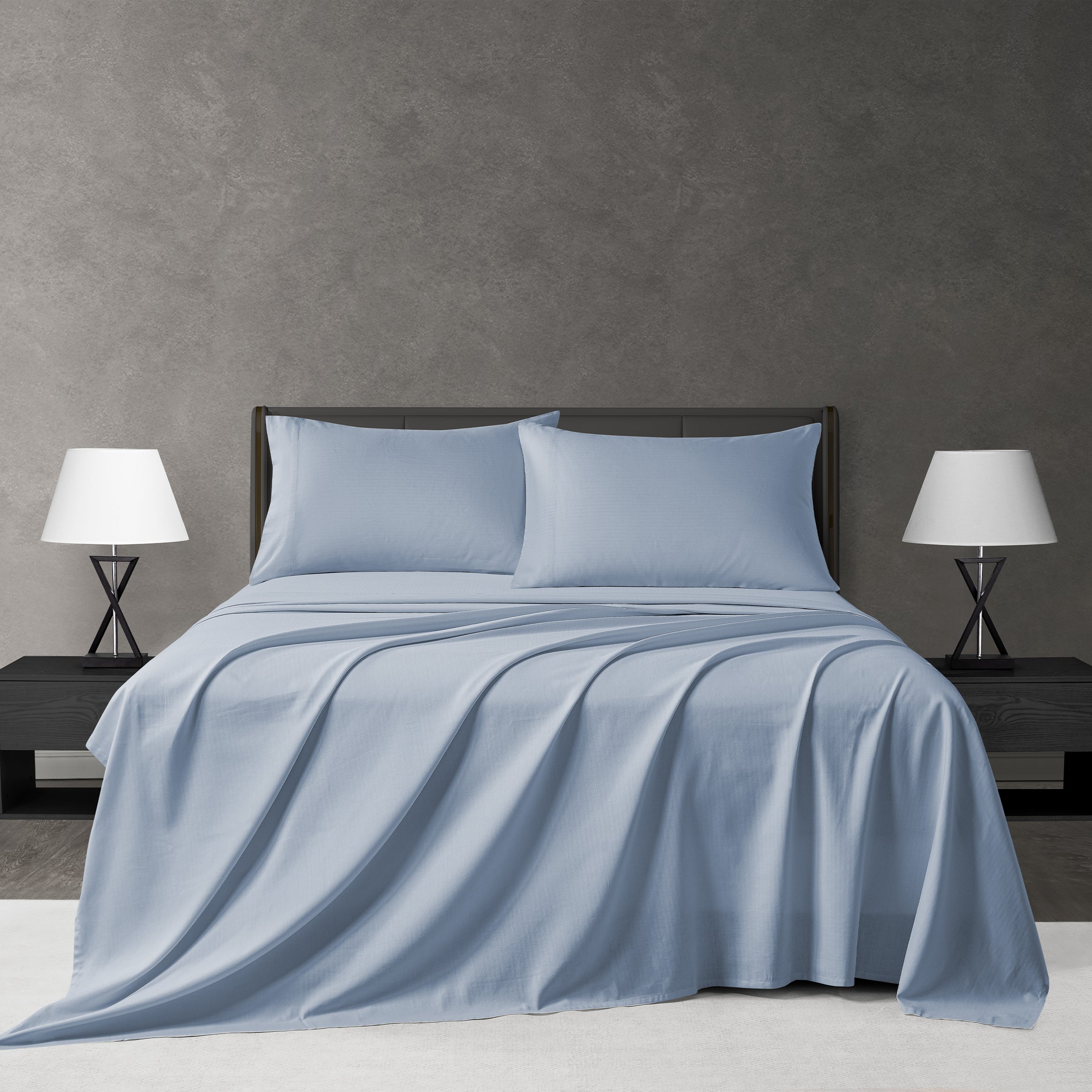 Perry Ellis Herringbone 4pc Sheet Set