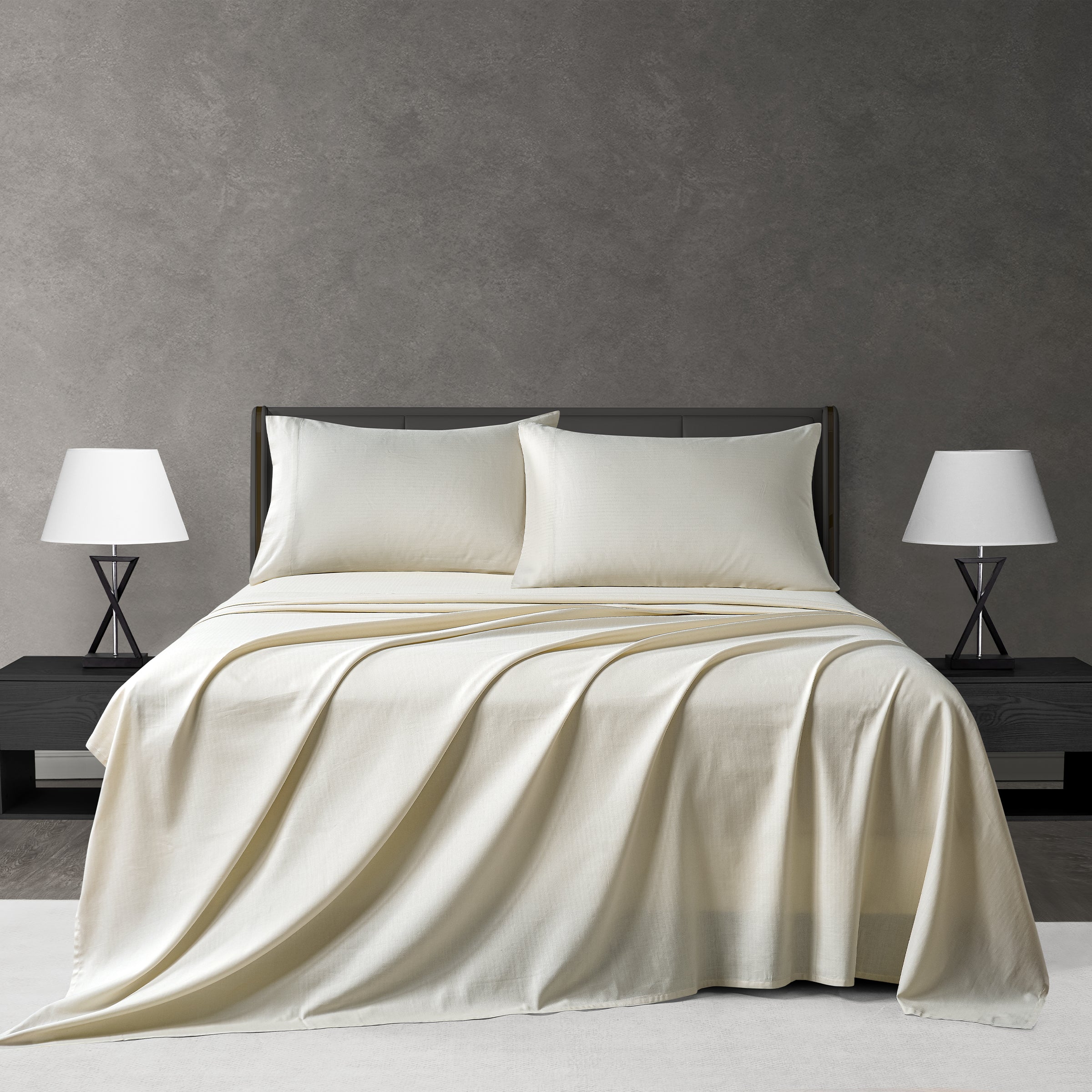 Perry Ellis Herringbone 4pc Sheet Set