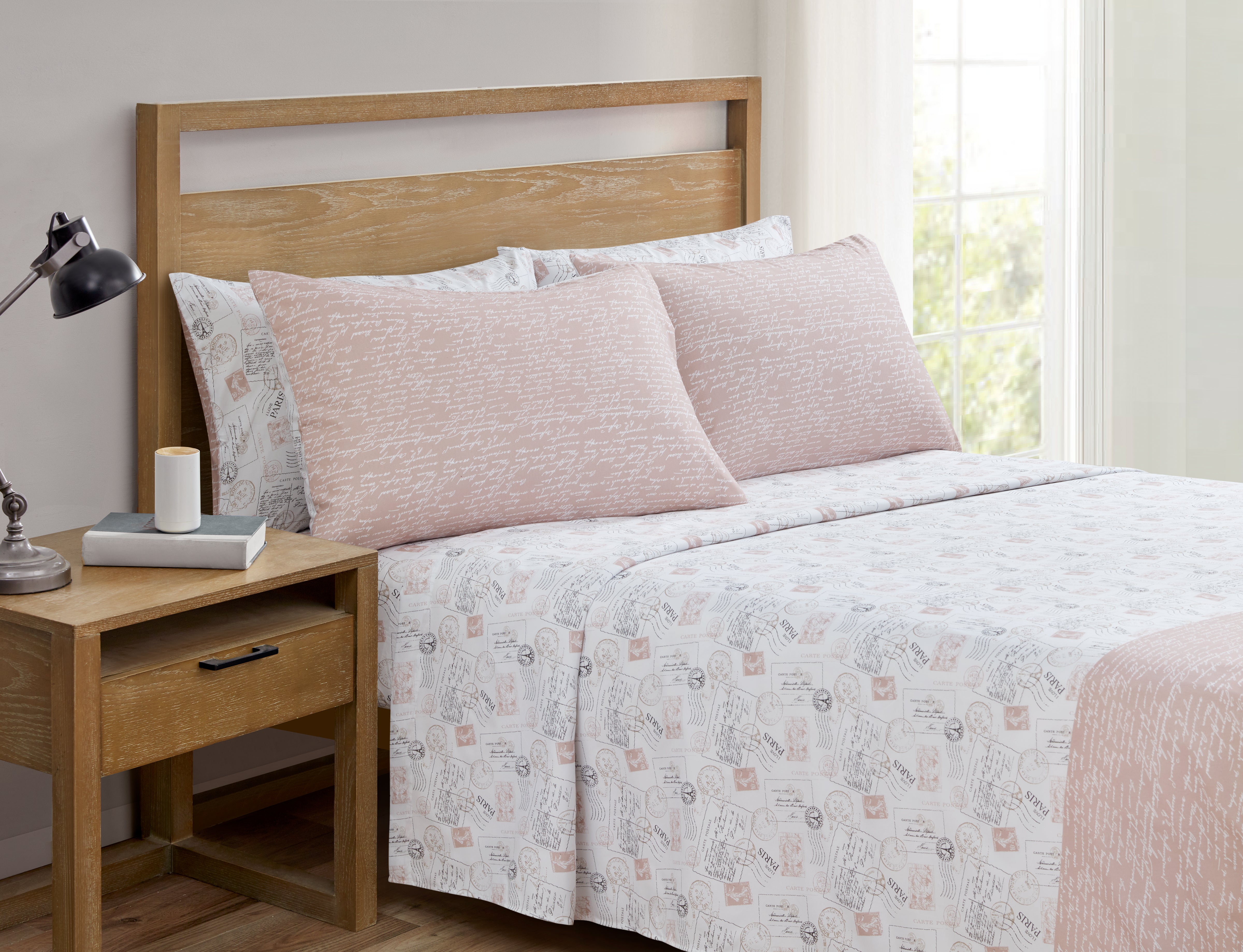 Parisian Stamp Rose Sheet Set