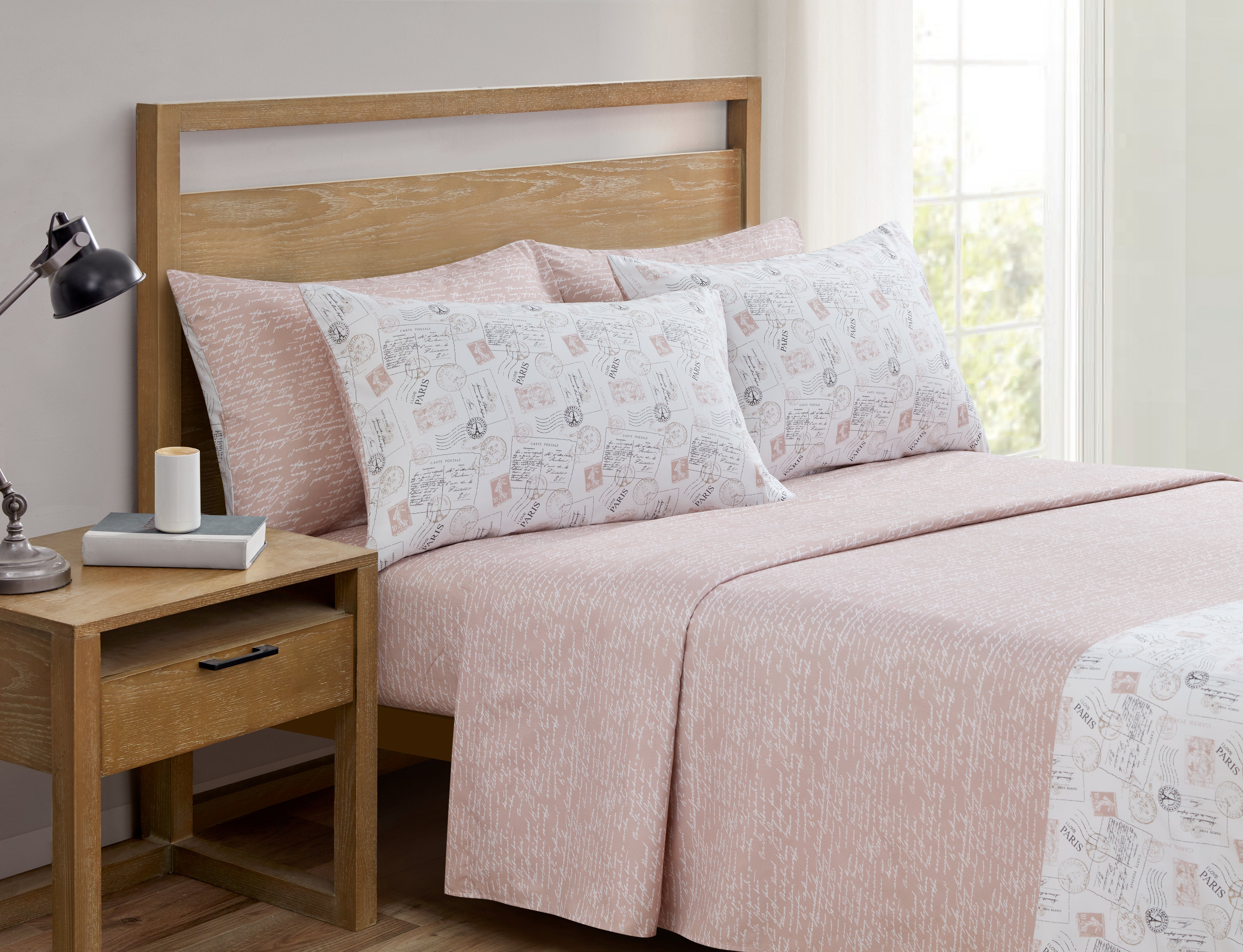 Parisian Stamp Rose Sheet Set