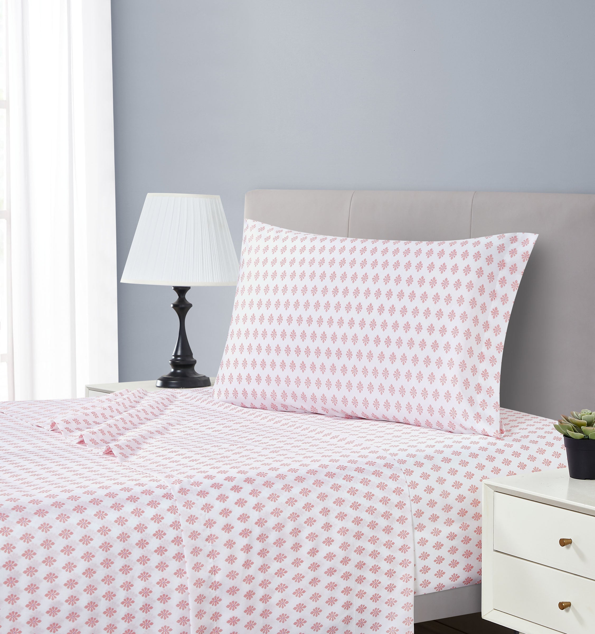 Spring Blooms 5 Piece Twin XL Comforter Set