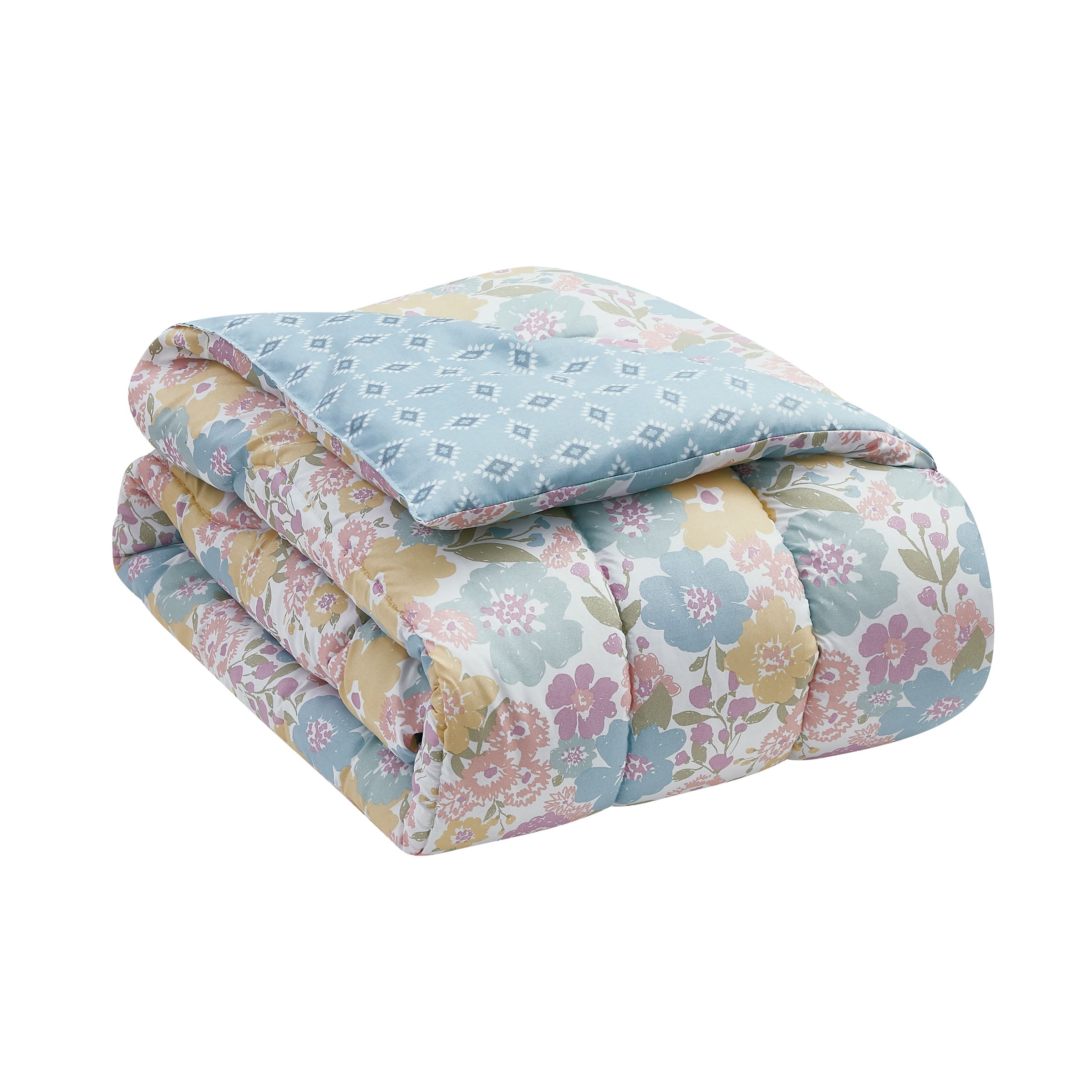 Spring Blooms 5 Piece Twin XL Comforter Set