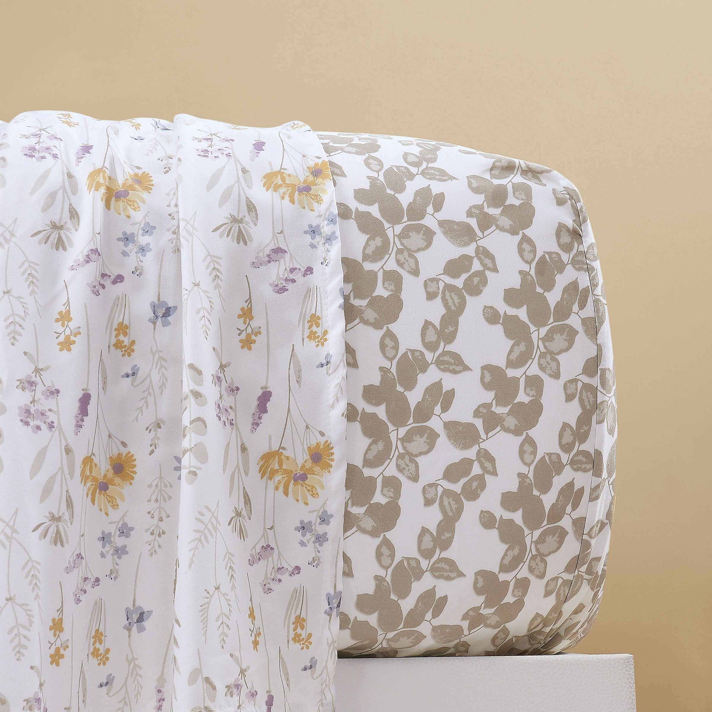 Vinnie Neutral Reversible Sheet Set
