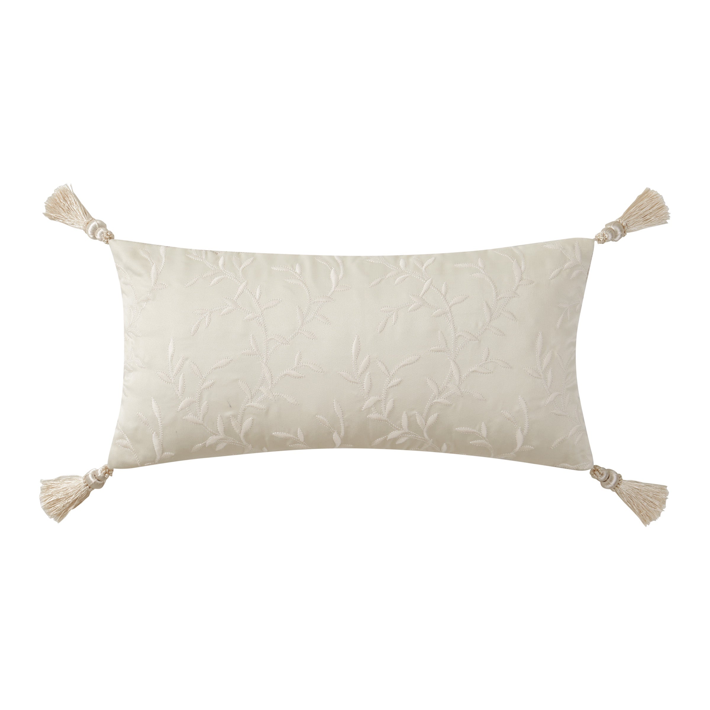 Arderra Ivory 11" x 22" Decorative Pillow