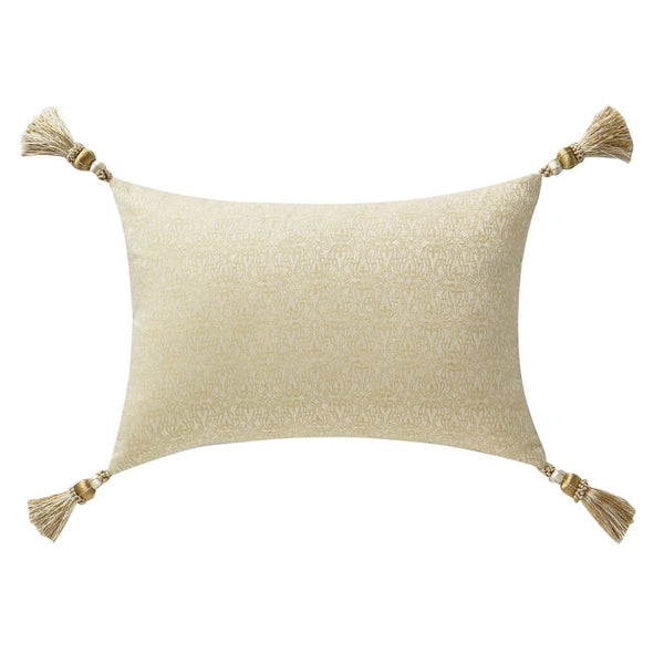 Waterford Ansonia Decorative Pillows Set of 3 - Ivory, Gold