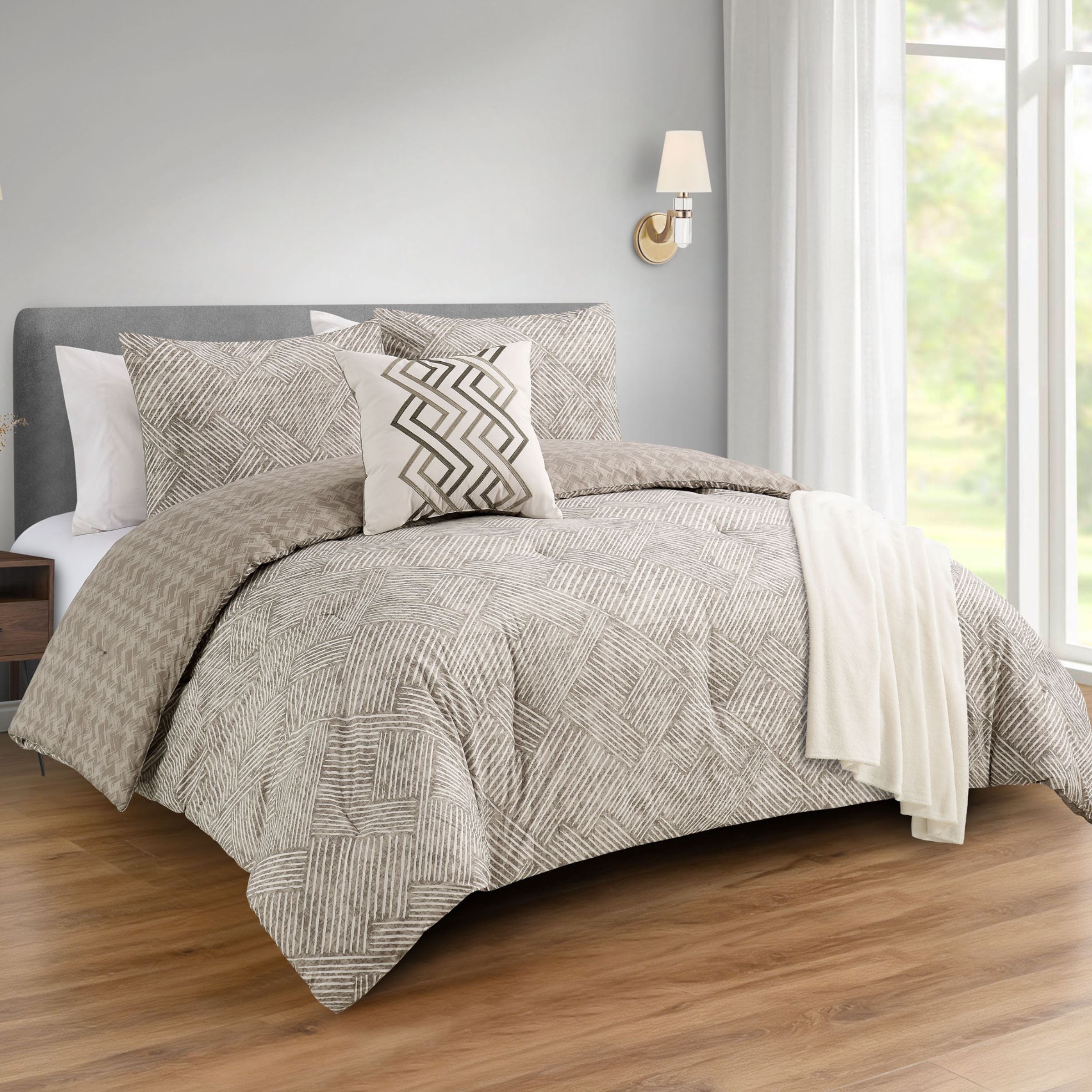 Almonaster 5pc Comforter Set