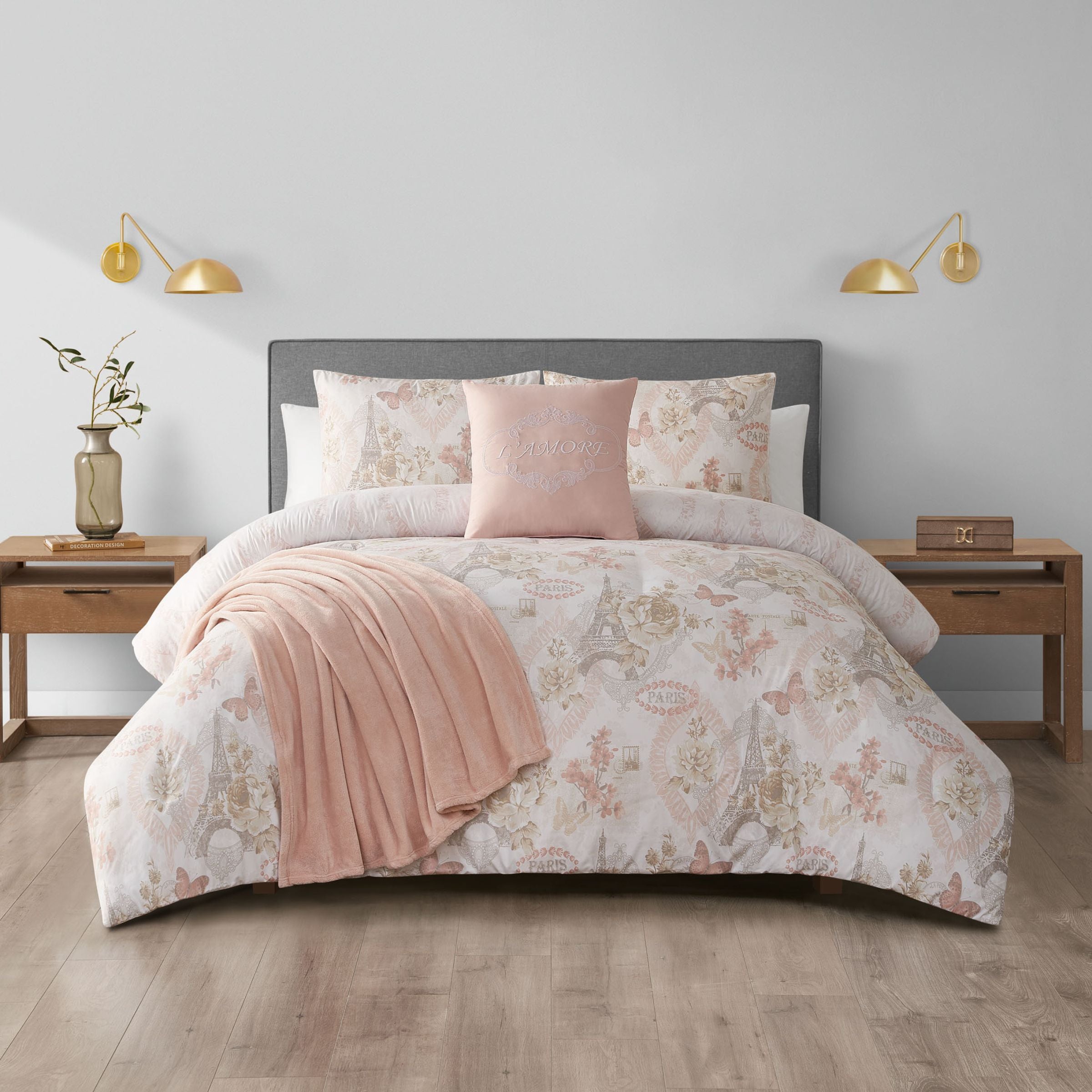 Le Beau Paris 5pc Comforter Set