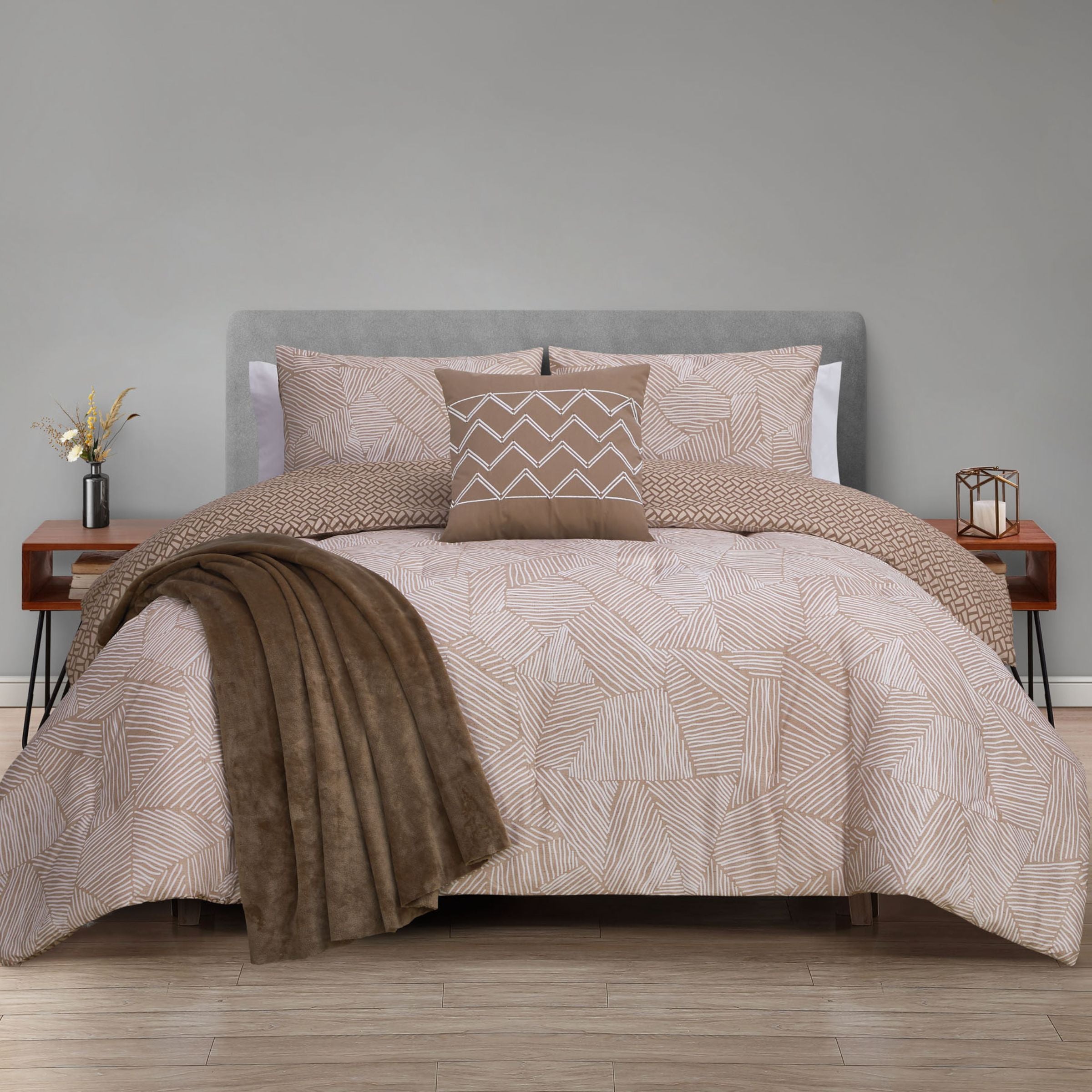 Geo Harmony 5pc Comforter Set