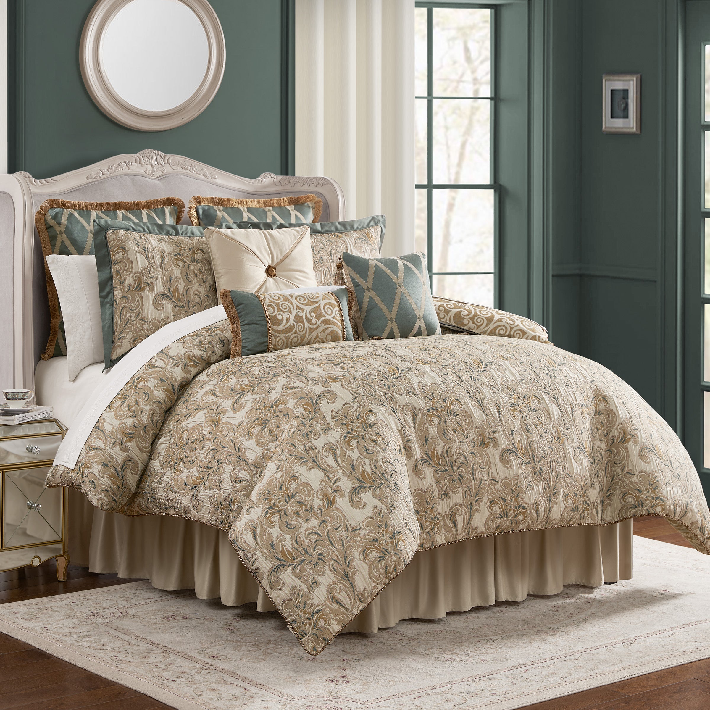 Anora Jade 6 Piece Comforter Set