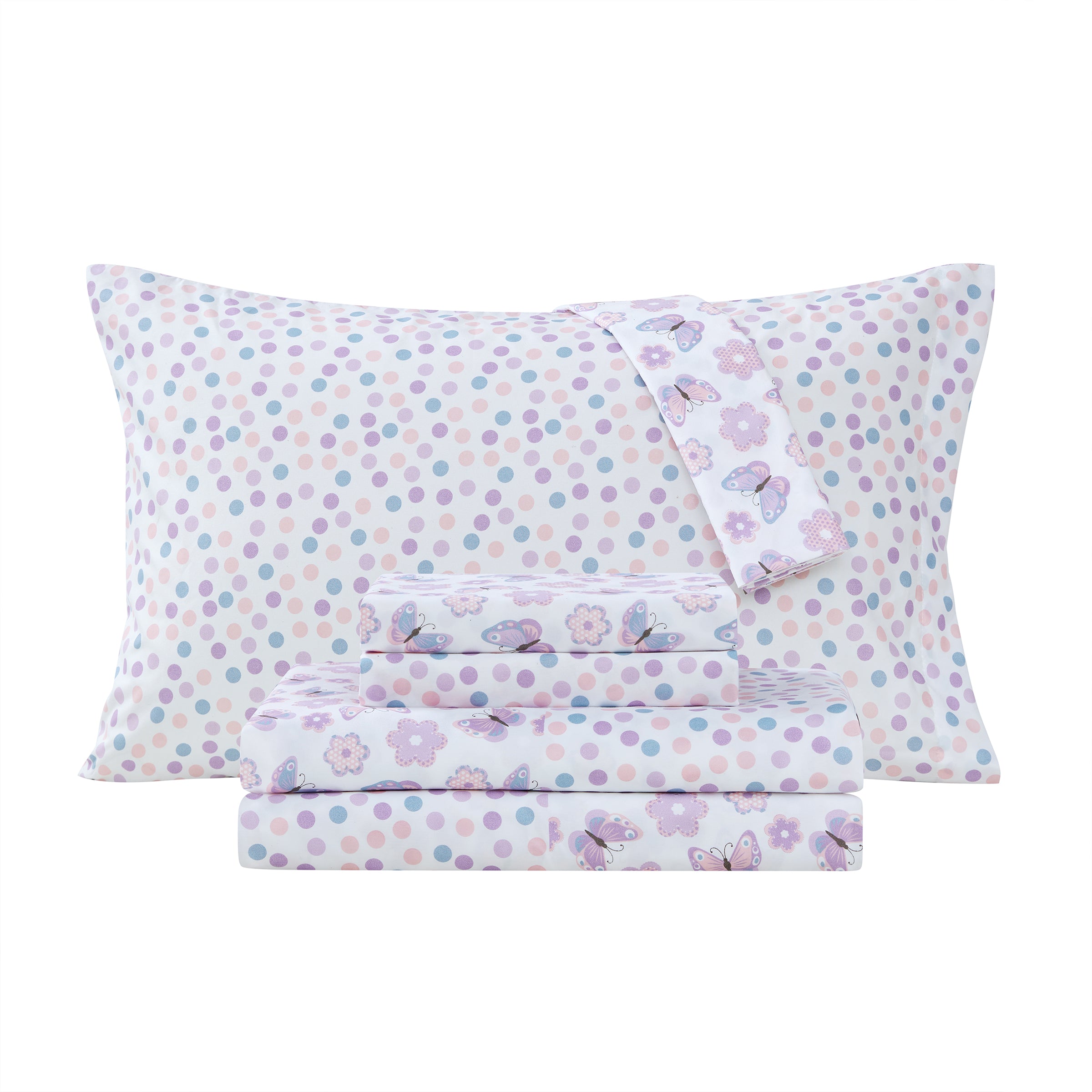 Butterfly Floral Sheet Set