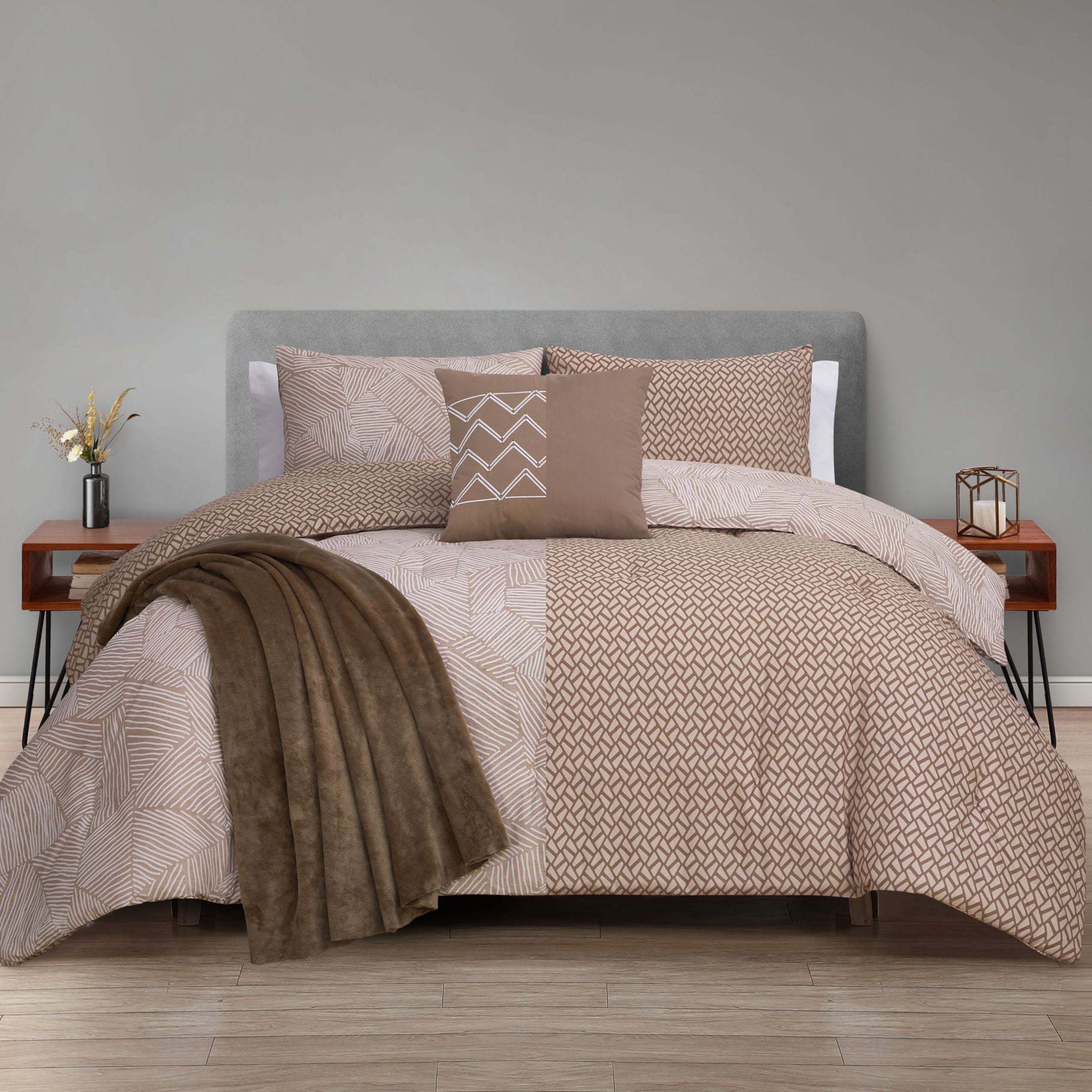 Geo Harmony 5pc Comforter Set