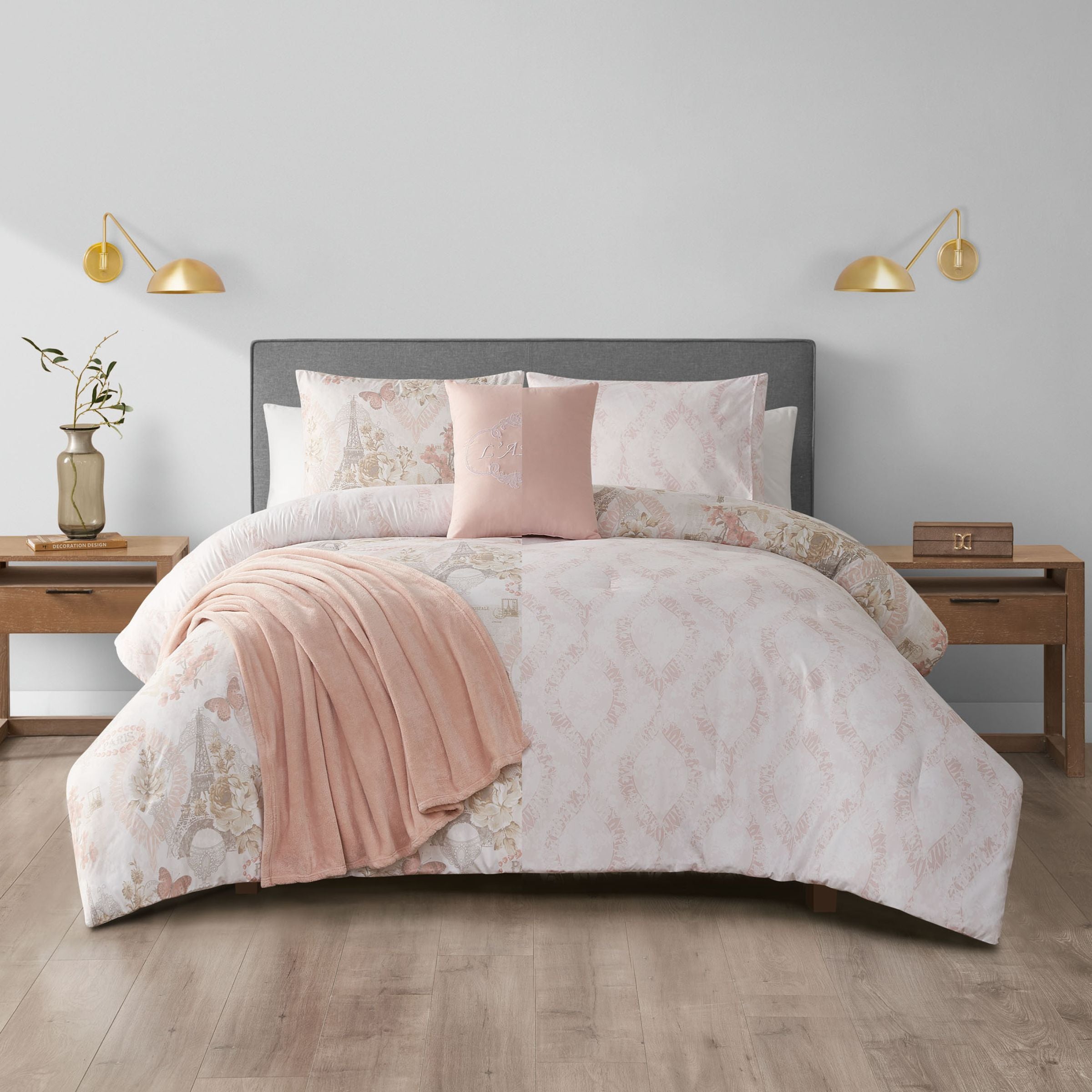 Le Beau Paris 5pc Comforter Set