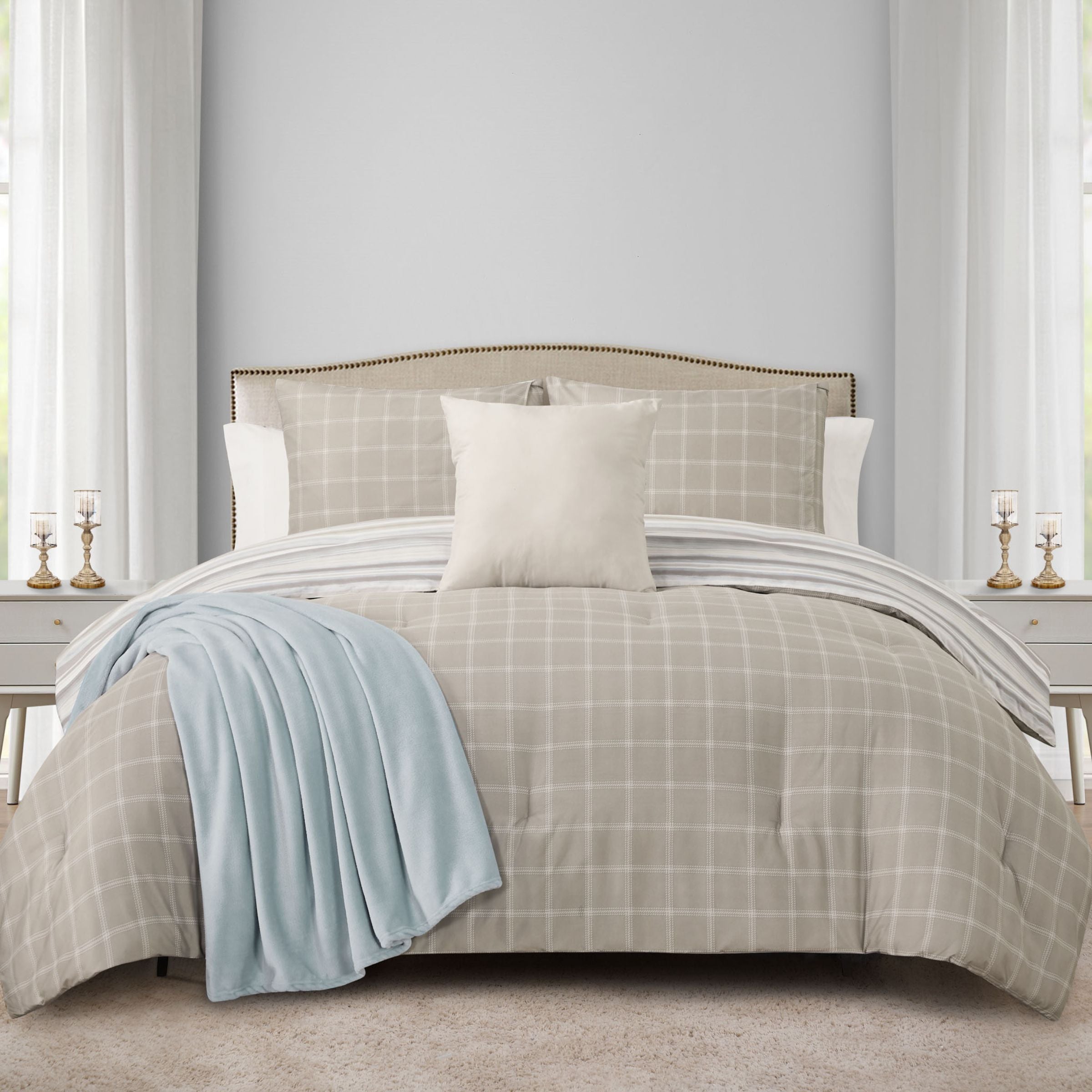 Waitsfield Stripe 5pc Comforter Set