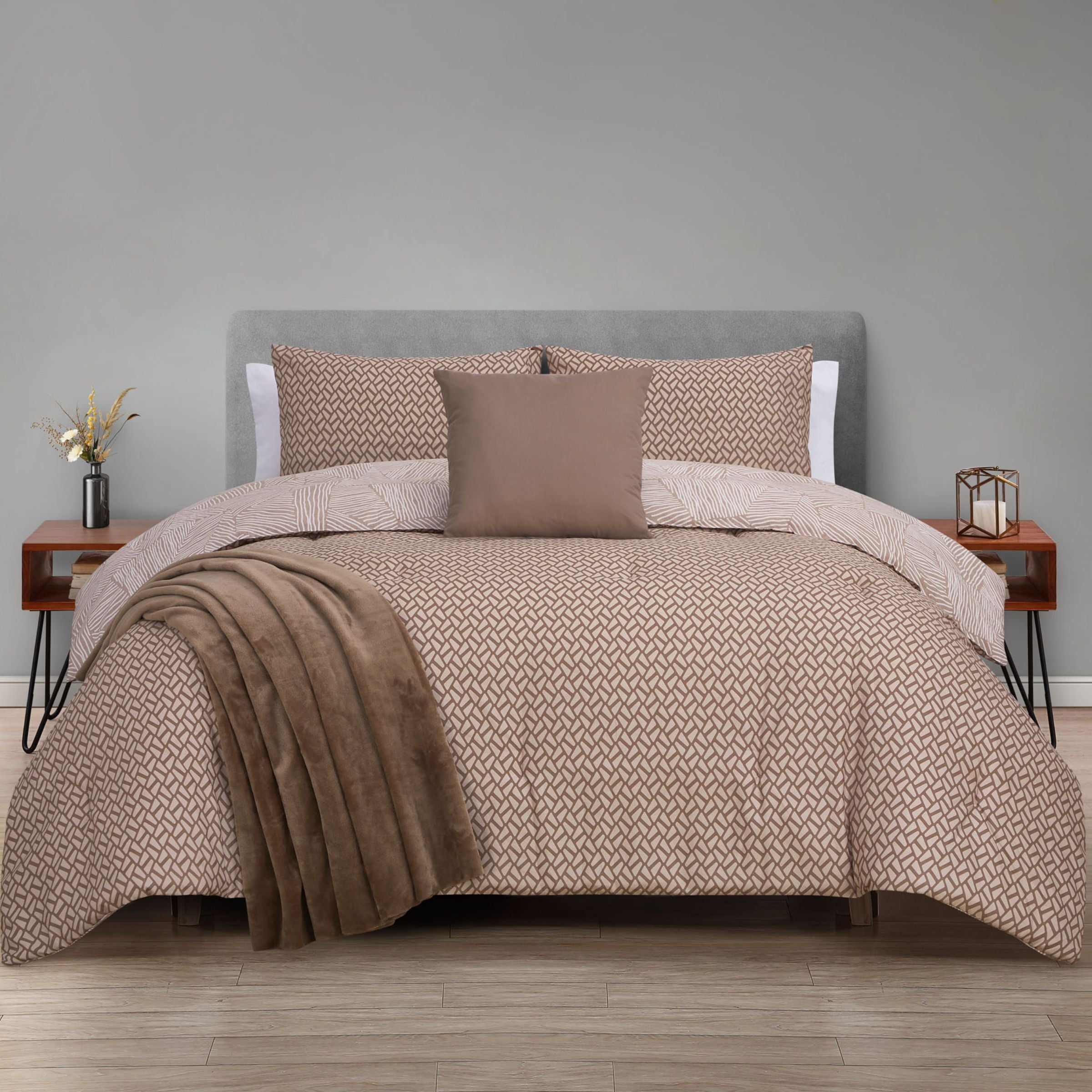 Geo Harmony 5pc Comforter Set