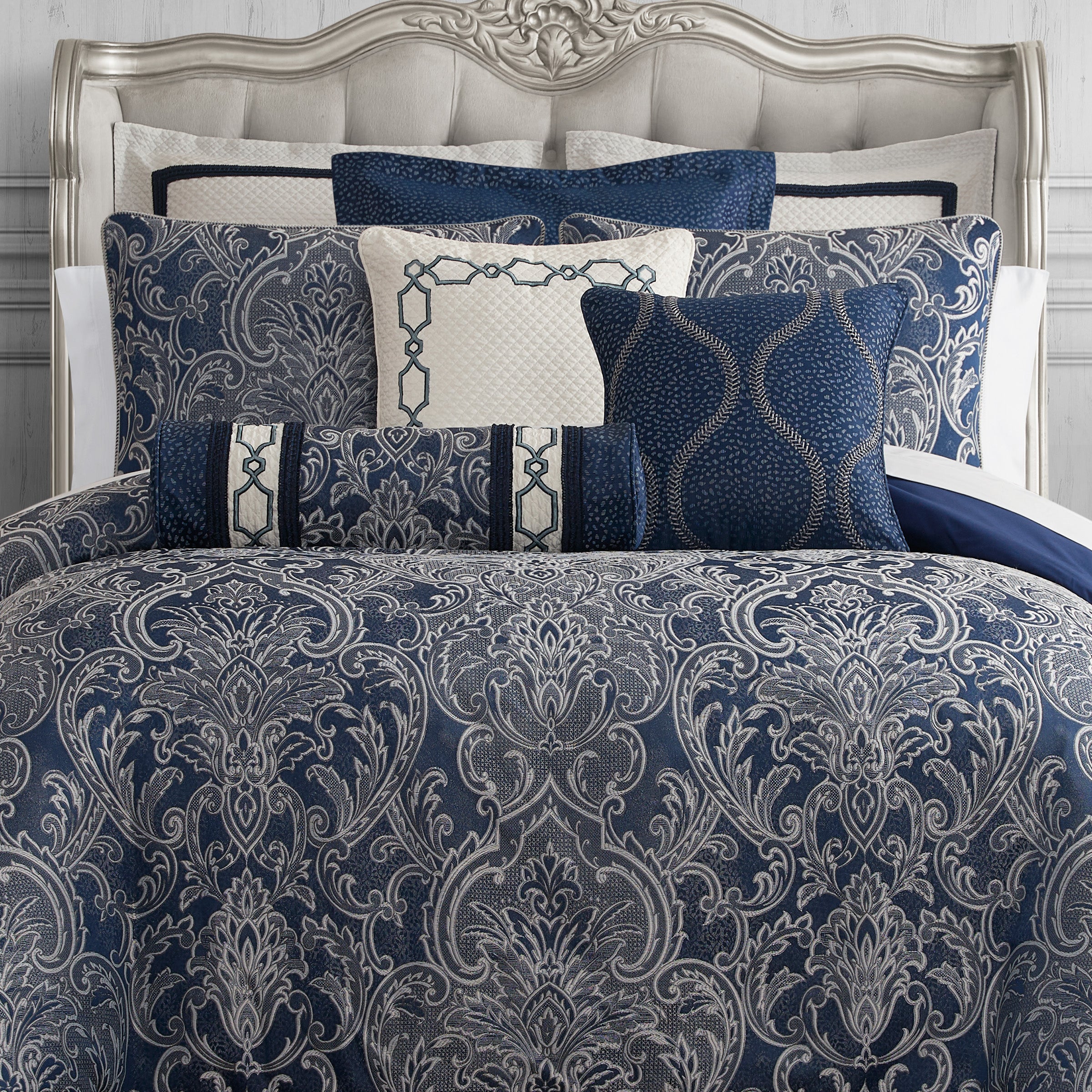 Blarney 4 Piece Navy  Comforter Set