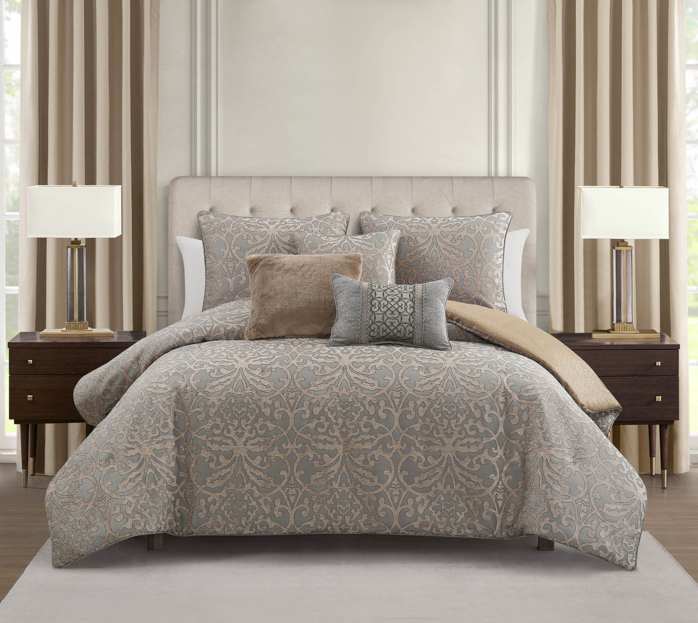 Carrick 3pc Comforter Set