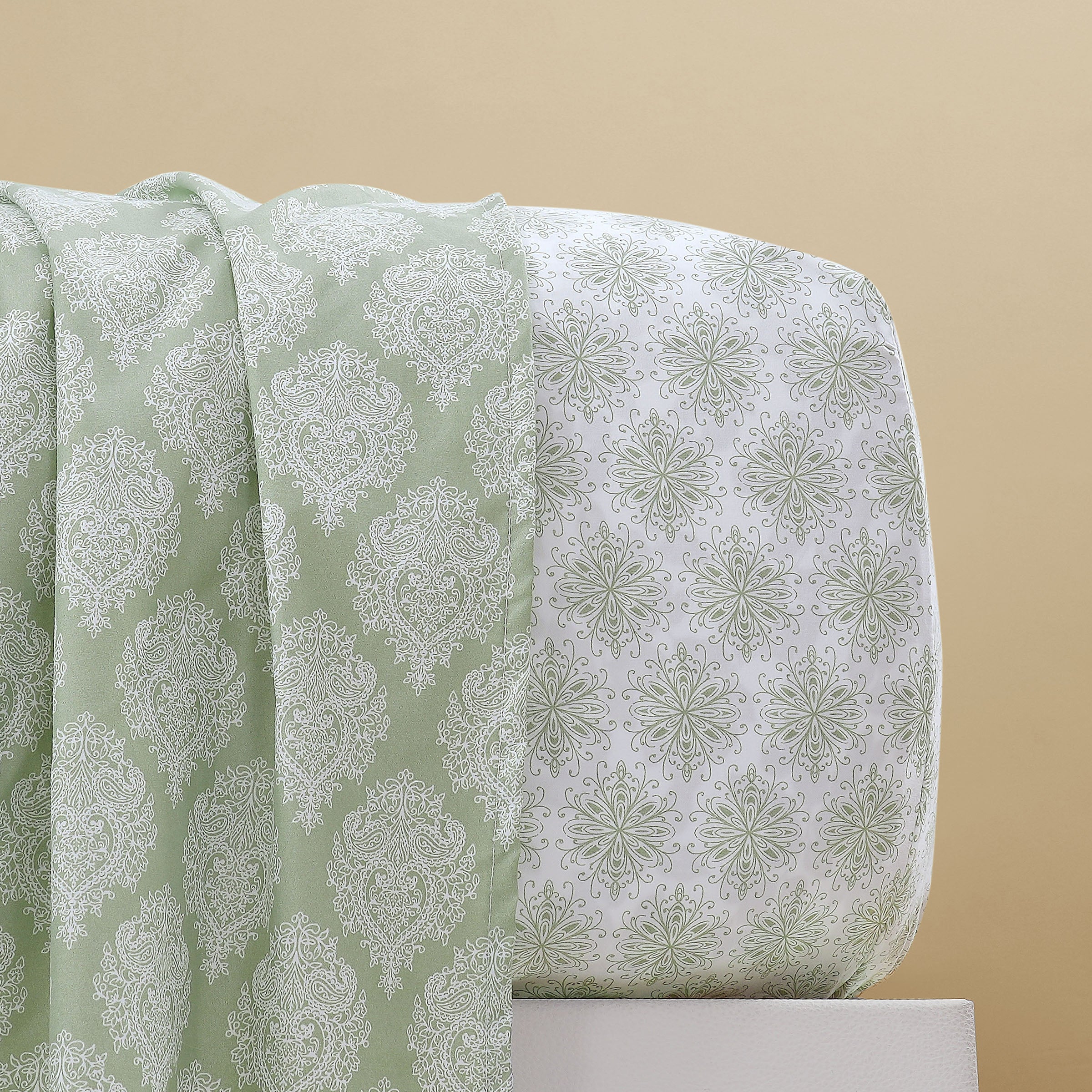Levin Green Reversible Sheet Set