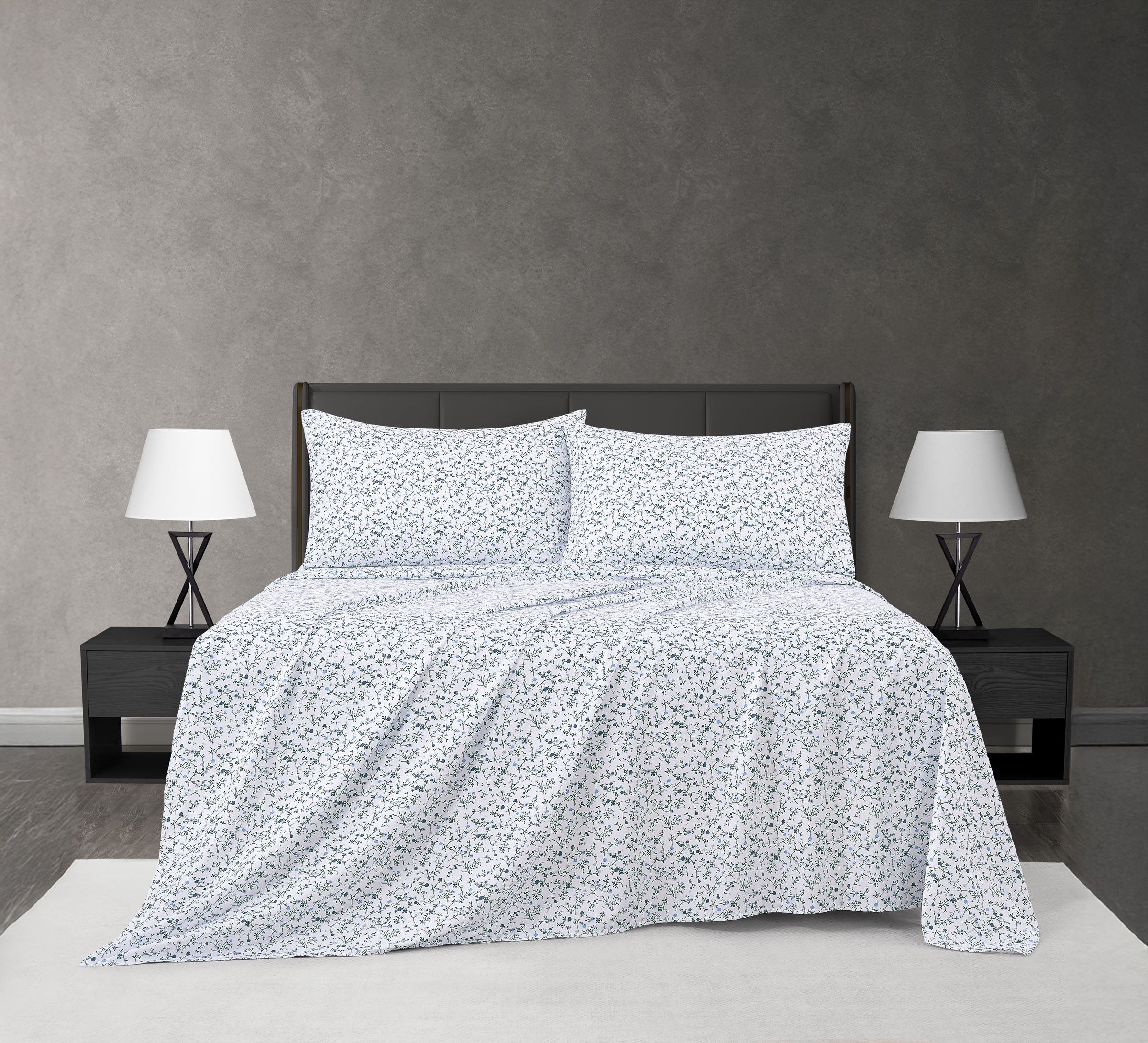 Julia Blue Sheet Set