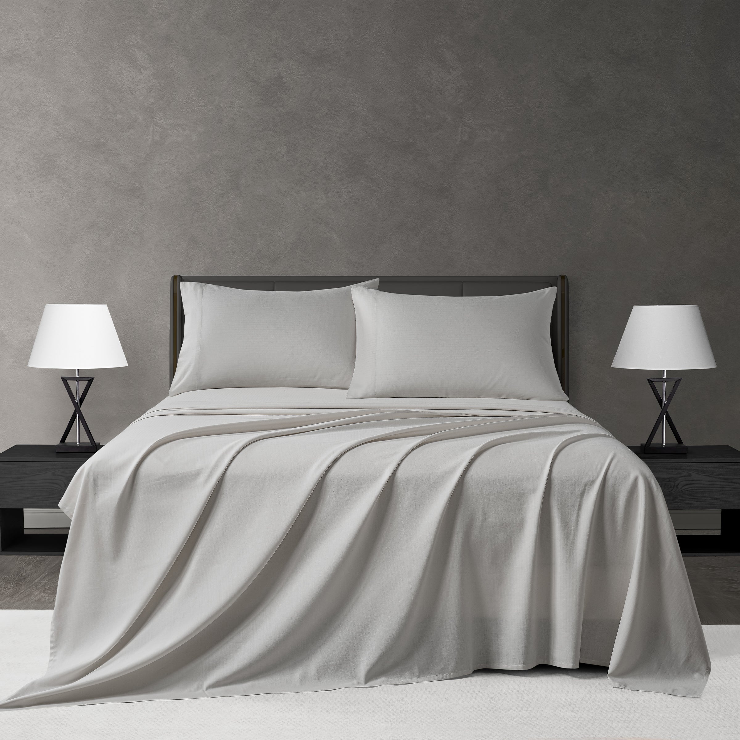 Perry Ellis Herringbone 4pc Sheet Set