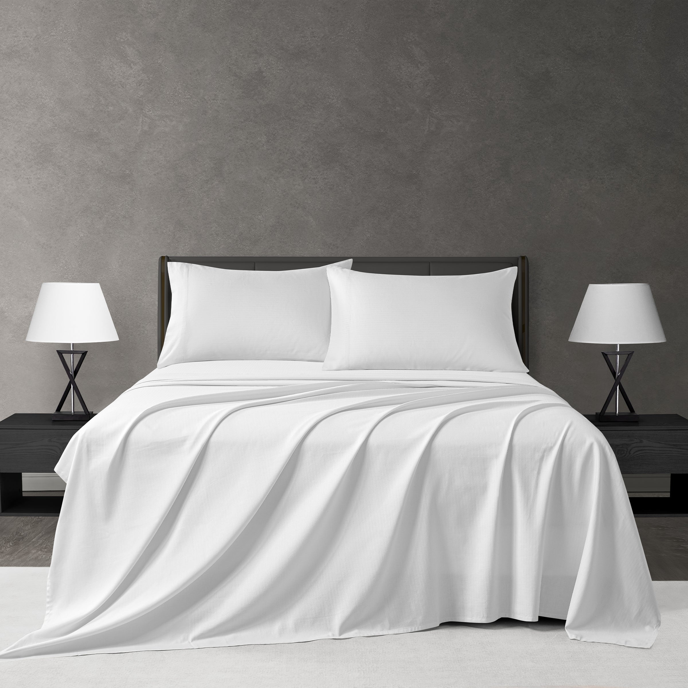 Perry Ellis Herringbone 4pc Sheet Set