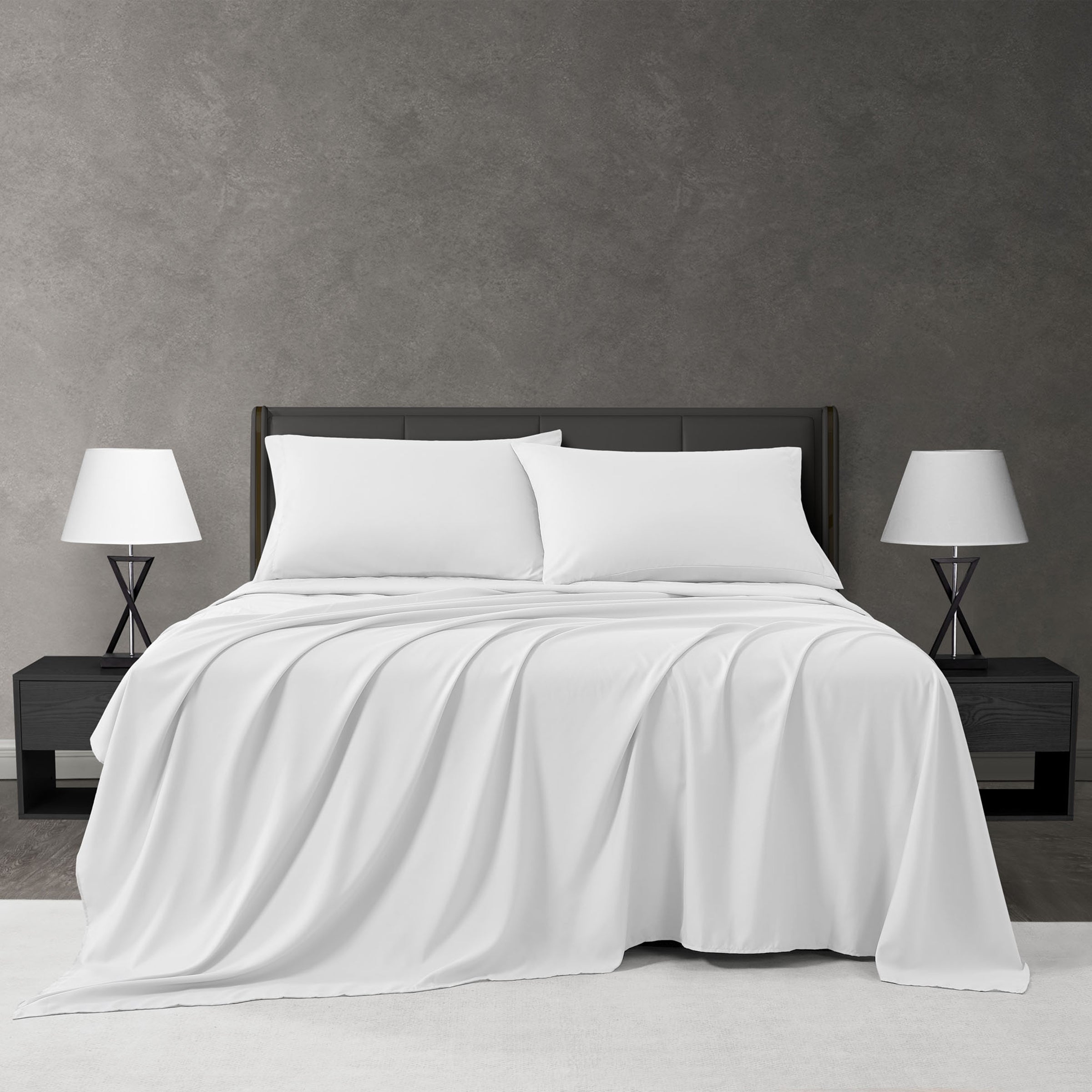 Perry Ellis 300TC Cotton 4pc Sheet Set