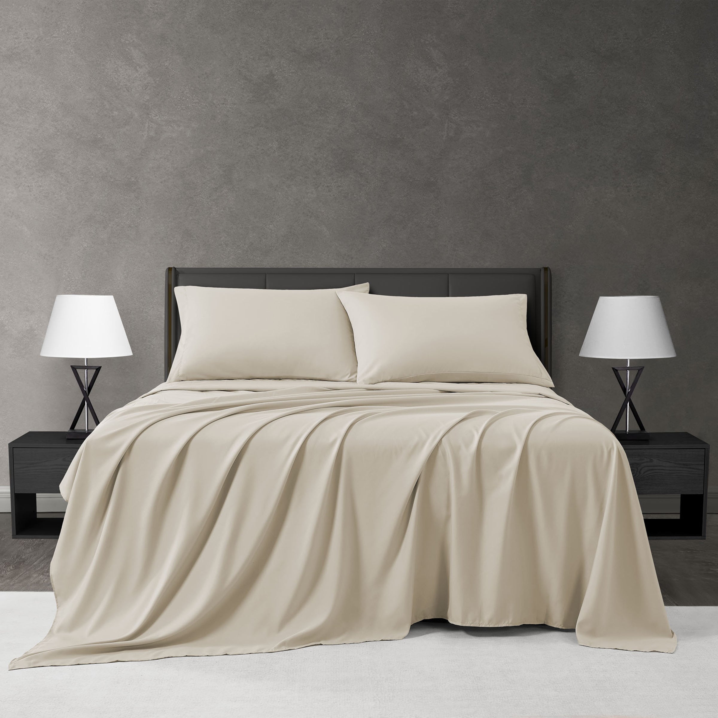 Perry Ellis 300TC Cotton 4pc Sheet Set