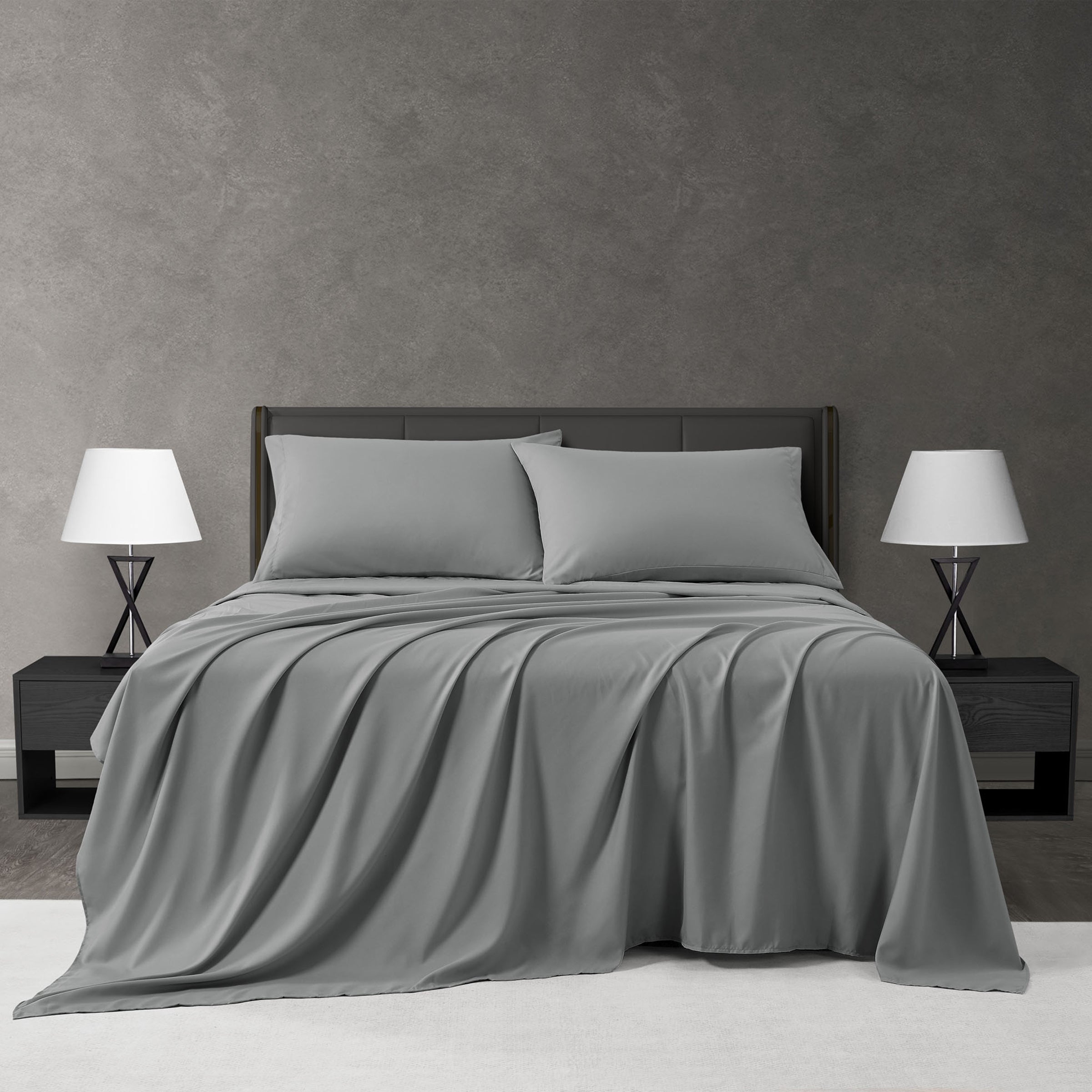 Perry Ellis 300TC Cotton 4pc Sheet Set