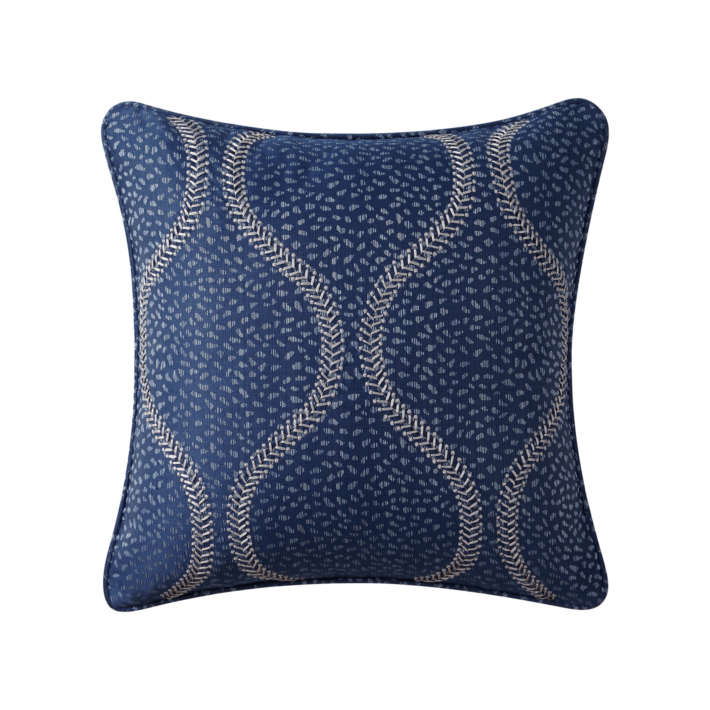 Blarney Navy 18" X 18" Decorative Pillow