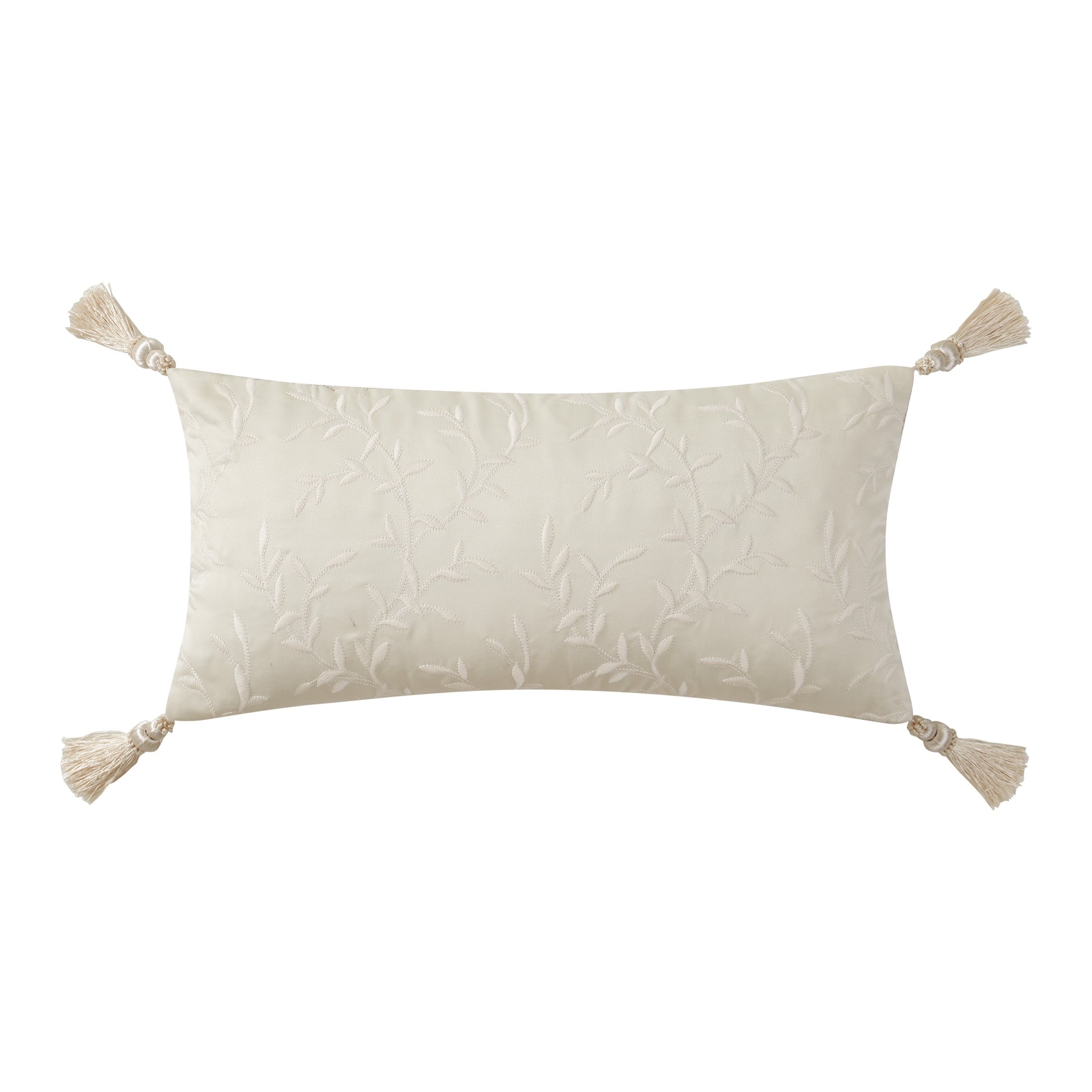 Arderra Ivory 11" X 22" Decorative Pillow