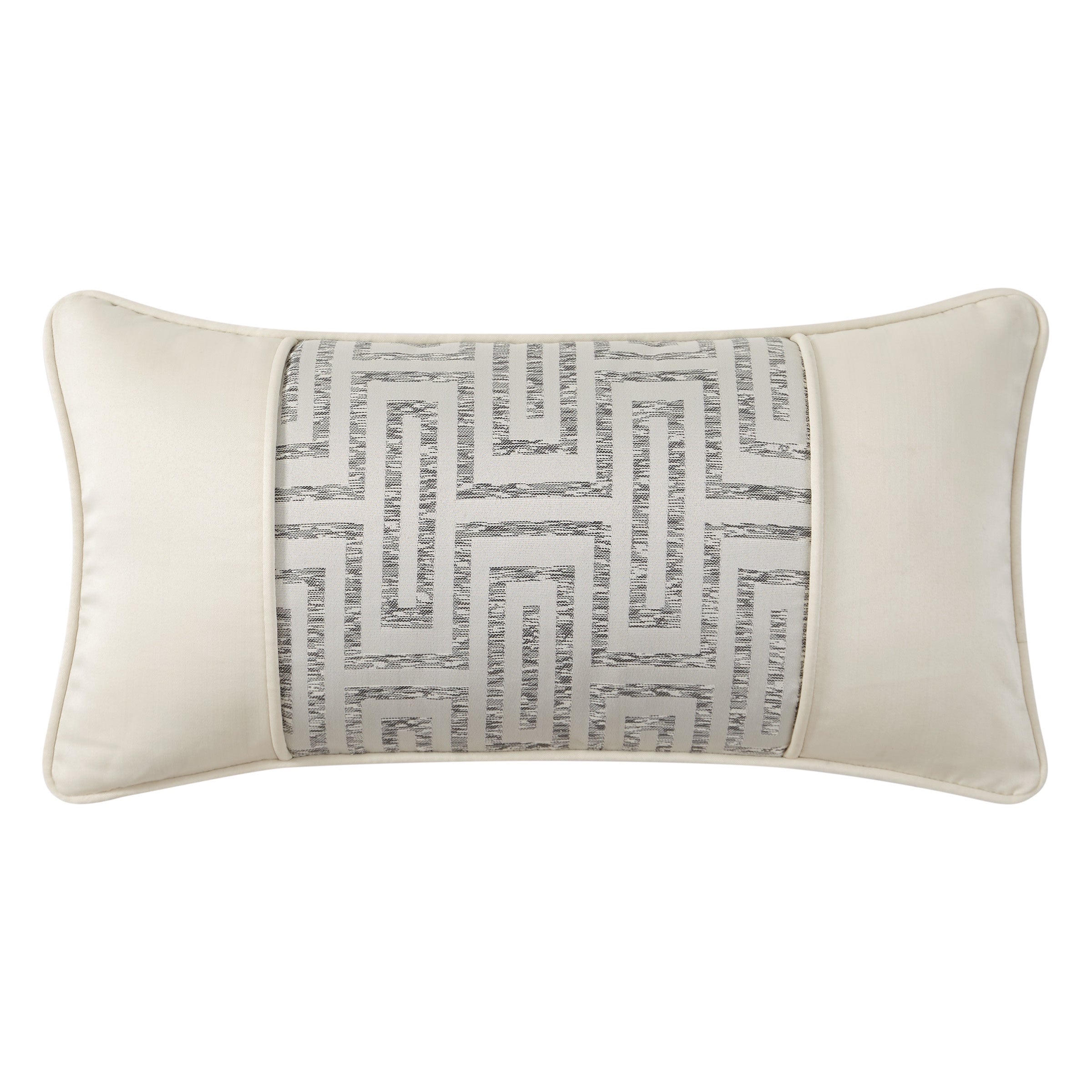 Brosna Grey 11" X 22" Decorative Pillow